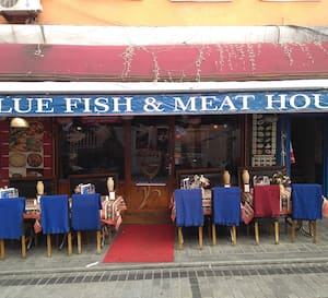 Blue Fish Meat House Menu For Sirkeci İstanbul Blue Fish Meat House Sirkeci İstanbul